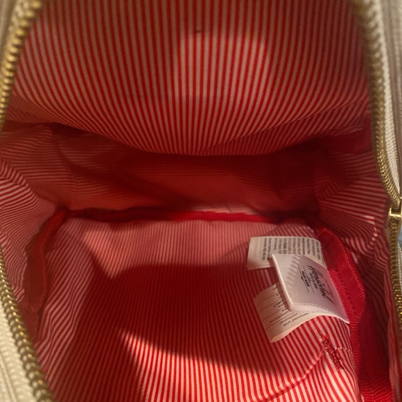 NWOT Herschel Cream Backpack - Picture 6 of 7